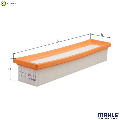 Air filter 1655 for renault - lx,