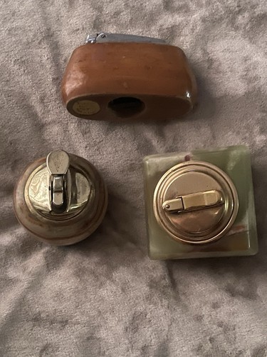 Vintage table lighters 1980 - vintage,