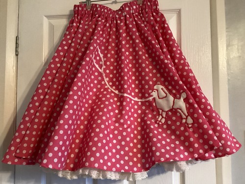 Full circle poodle skirt - poodle, 24”