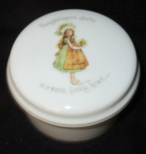 Vintage holly hobbie trinket - holly,