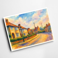 Print east street long - print, street,