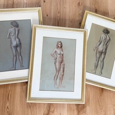 Vintage Life Drawing Standing
