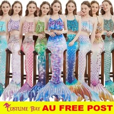Adult Mermaid Tail Bikini Set