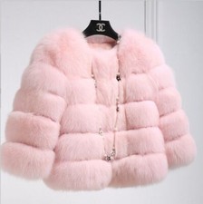 Women's Faux Fur Crew Neck
