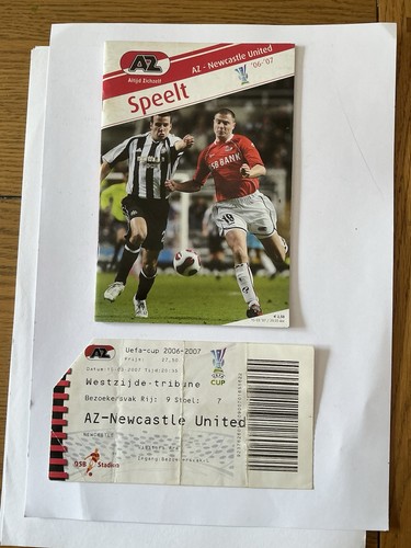 Alkmaar newcastle united - v,