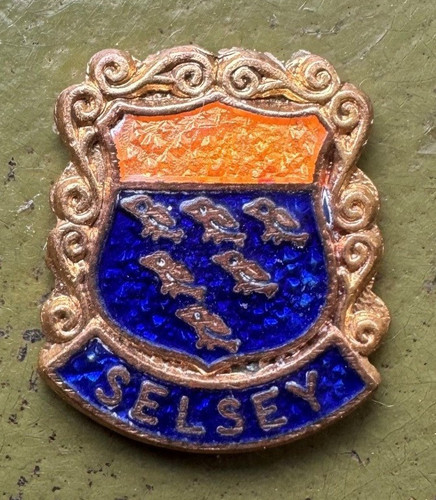 Selsey enamelled crest - , charm