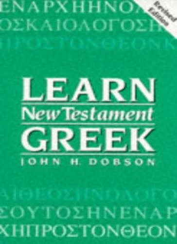 Learn new testament - testament, greek-john