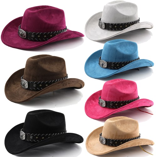 Womens vintage western - womens, suede