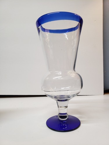 Mexican hand blown hurricane - hand,