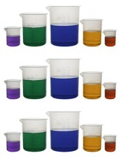 Laboratory Plastic Beaker Set
