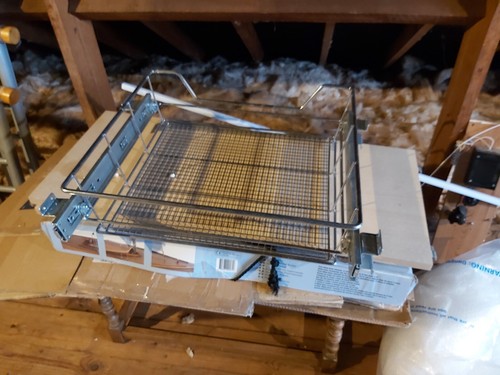 Pull out wire drawer kitchen - wire,
