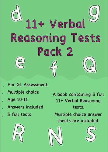 Eleven plus verbal - eleven,