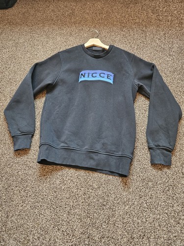 Nicce men black sweatshirt - black,
