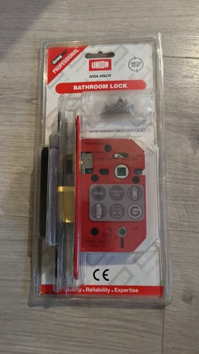 Union bathroom lock - bathroom, 2.5”