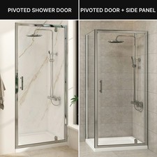 Pivot Door Shower Enclosure