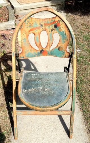 Vintage bent wood folding - vintage,