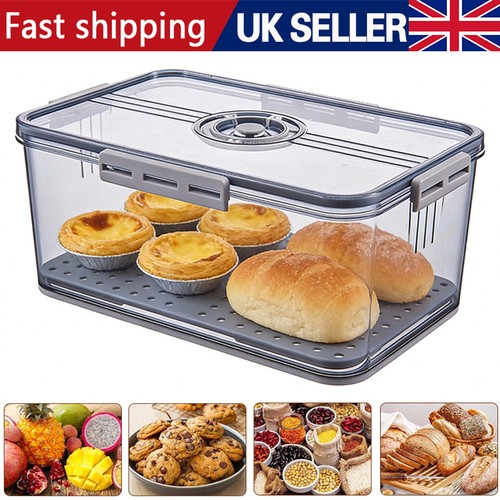 Large clear bread box - large,