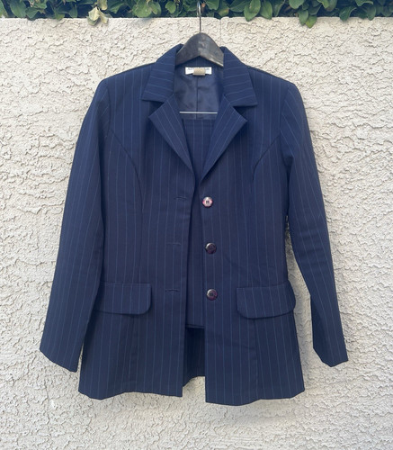 Alyn paige navy pinstripe - paige,