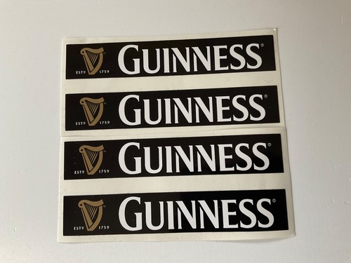 Guinness beer decals - 4x,