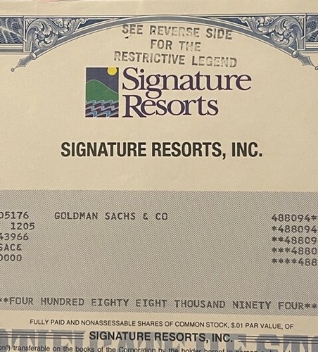 Vintage signature resorts - vintage,