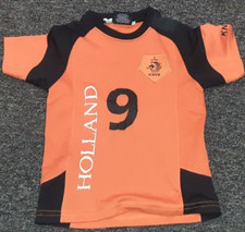 Netherlands/Holland Childrens Home Shirt #9 Van Persie Size 4