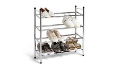 4 Shelf Ext Shoe Storage Rack