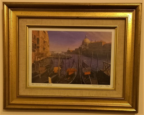 Framed the grand canal - the,
