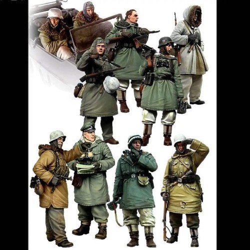 10pcs figures resin model - figures,