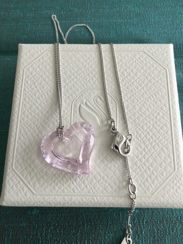 Genuine signed swarovski pink - signed,
