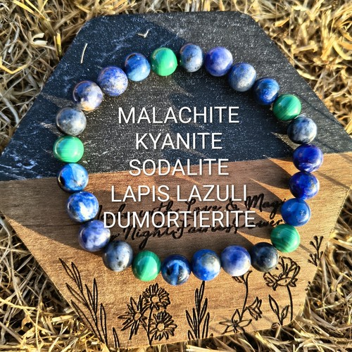 Malachite kyanite sodalite - kyanite,,
