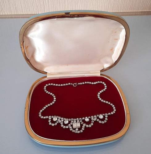 Vintage 1950s rhinestone - vintage,