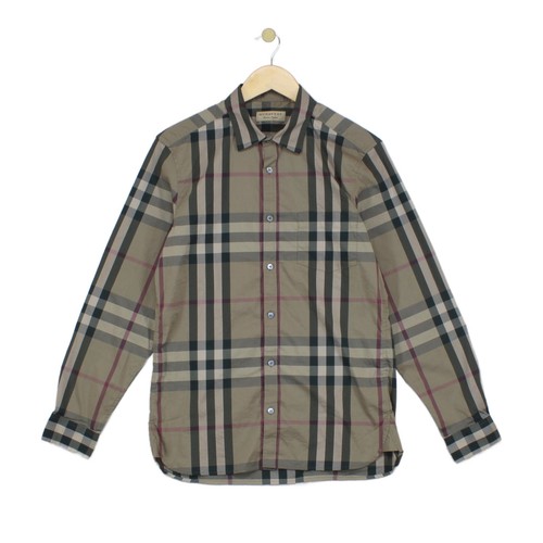 Burberry plaid shirt - plaid,