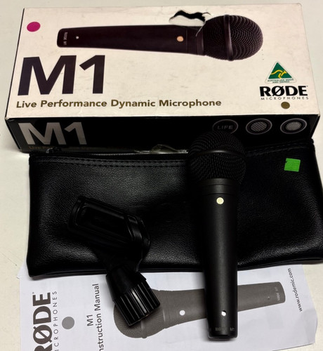 Rode handheld dynamic mic - rode,