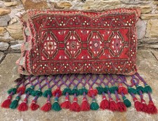 Antique tribal bag face - tribal,