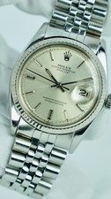 Rolex Oyster Perpetual Datejust 36mm Mens Vintage Wrist Watch 1601 Working