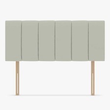 Lined Headboard Padded Plush Velvet Fabric Divan Bedroom Furniture Home Decor UK