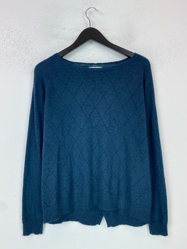 Mistral blue diamond - diamond, knit