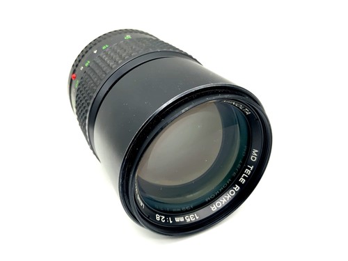 Minolta 135mm lens md - 1:2.8,