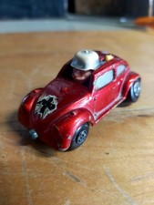 Matchbox Superfast red 1972 Flying Bug (No11) Volkswagen Beetle toy car,England!