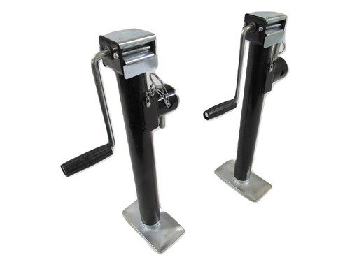 Side winder trailer jack - side,
