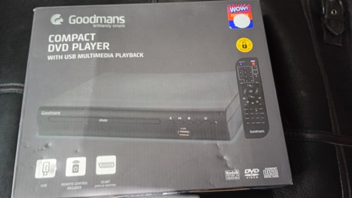 Goodmans compact dvd player - compact,