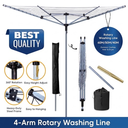 60m arm heavy duty rotary - heavy,