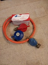 Gas Regulators Propane, Butane  3 Used With Gas Hose Used Appropriately 1 Meter