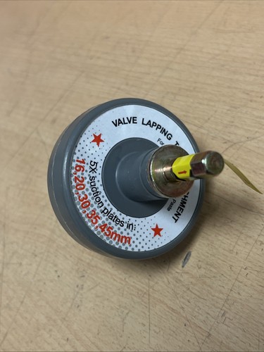 Metal valve lapping tool - metal,