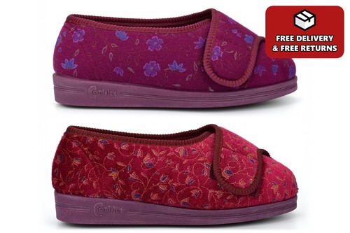 Womens wide fit slippers - wide,