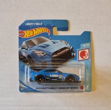 Hot Wheels Nissan GTR R35 Liberty Walk LB Silhouette Works Blue