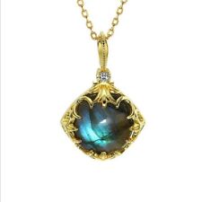 Natural Labrador Pendant