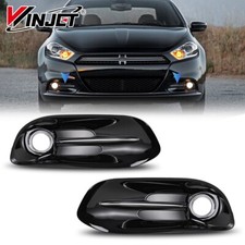 Pair Fog Light Black Bezel