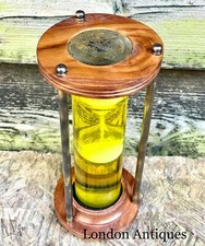 Antique sand timer - antique, nautical