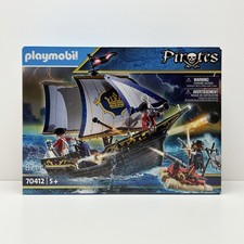 PLAYMOBIL 70412 Pirates Redcoat Caravel Pirate Ship Play Set - NEW & SEALED